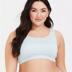 Torrid Green and Blue Sports Bra Intimates